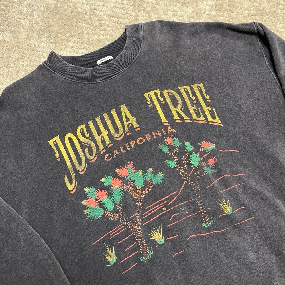 Abercrombie & Fitch Joshua Tree National Park Graphic Crewneck Sweatshirt - Lg